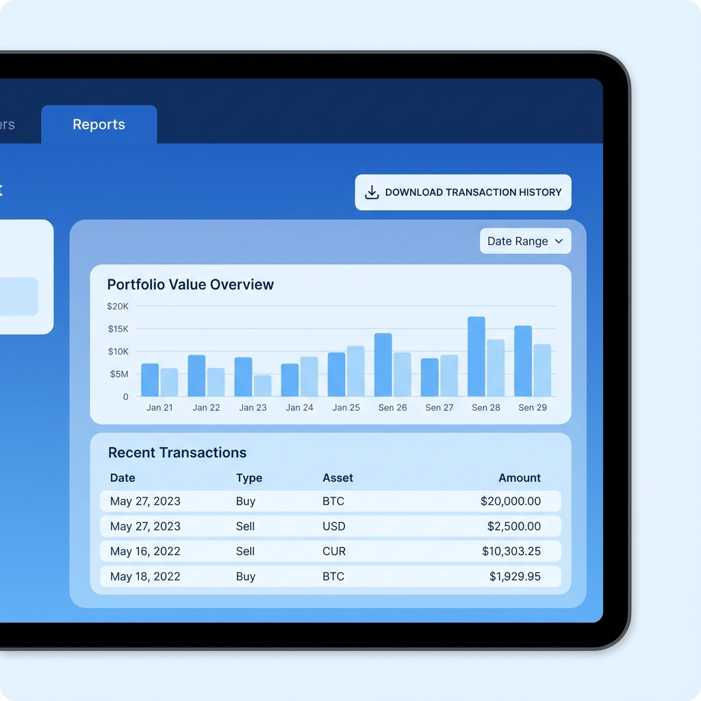 Exporting from Coinbase
